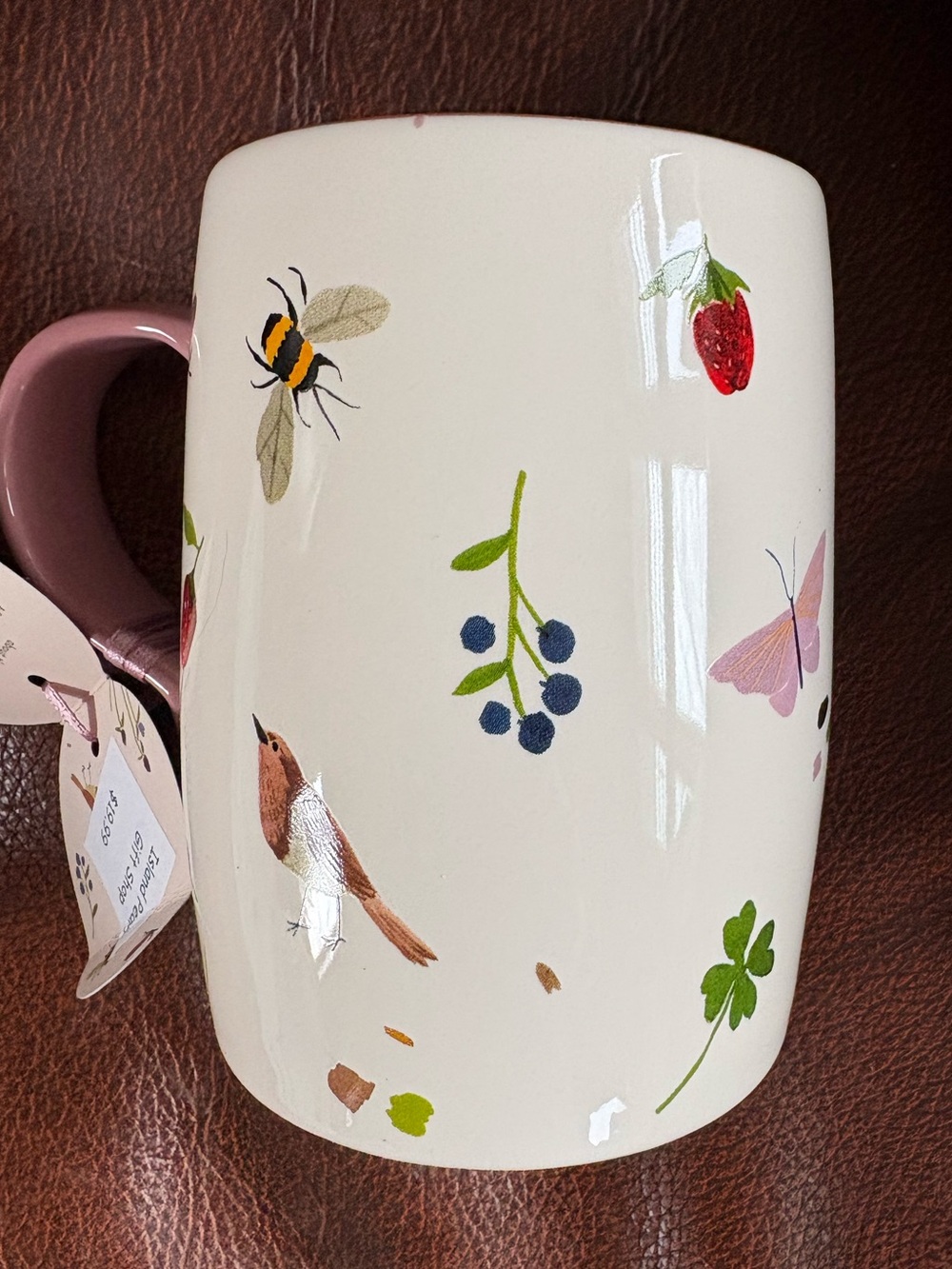 Megan Galante x Fringe Studio Ceramic Coffee Mug Garden Birds Collection